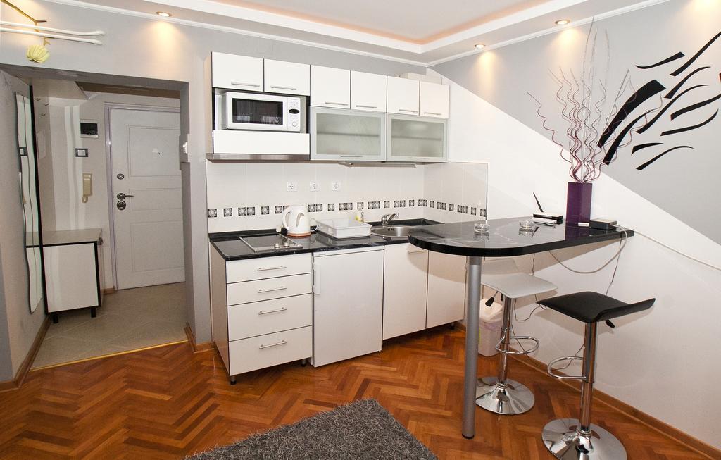 Star Apartment Belgrad Zimmer foto